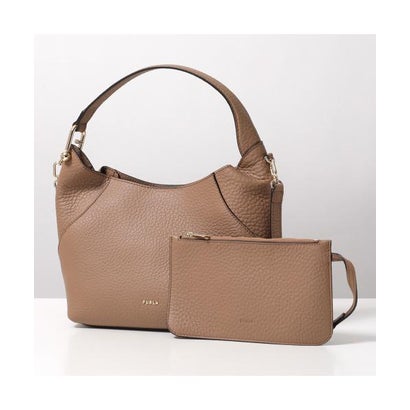 Furla ショルダーバッグ LARA S HOBO （4489S/TOFFEE/ブラウン）｜詳細画像