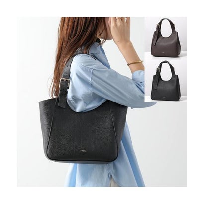 Furla ハンドバッグ DORA S TOTE （O6000/NERO）｜詳細画像