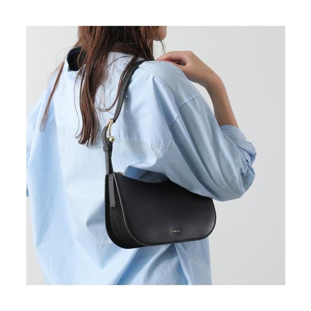 Furla ハンドバッグ SARA S ショルダーバッグ （TON00/TONI-NERO/ブラック）