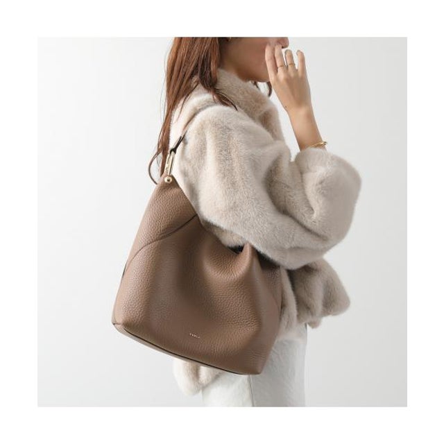 Furla ショルダーバッグ LARA M WB02238 QUB000 （4489S/TOFFEE）
