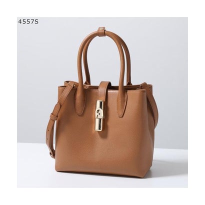 Furla ハンドバッグ GOCCIA S TOTE BASE 22 WB01949 ARE000 （4284S/ESPRESSO）｜詳細画像