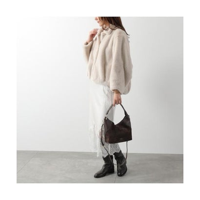 Furla ハンドバッグ LARA S HOBO スウェード （4286S/TONI-ESPRESSO）｜詳細画像