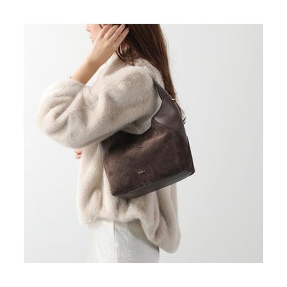Furla ハンドバッグ LARA S HOBO スウェード （4286S/TONI-ESPRESSO）｜詳細画像