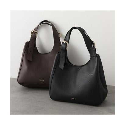 Furla トートバッグ  DORA M  レザー ハンドバッグ （O6000/NERO/ブラック）｜詳細画像