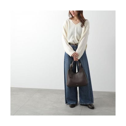 Furla トートバッグ  DORA M  レザー ハンドバッグ （O6000/NERO/ブラック）｜詳細画像