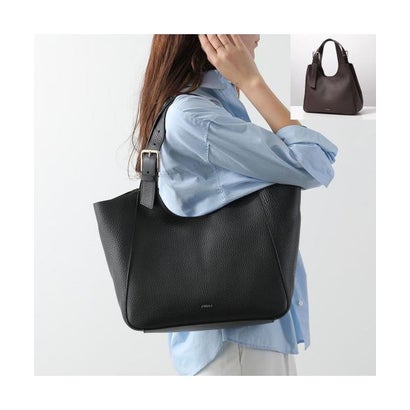Furla トートバッグ  DORA M  レザー ハンドバッグ （2460S/CIOCCOLATO/ブラウン）｜詳細画像