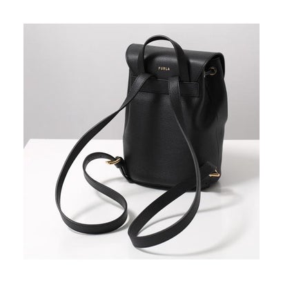 Furla バックパック MOONLIGHT S レザー リュック （O6000/NERO/ブラック）｜詳細画像