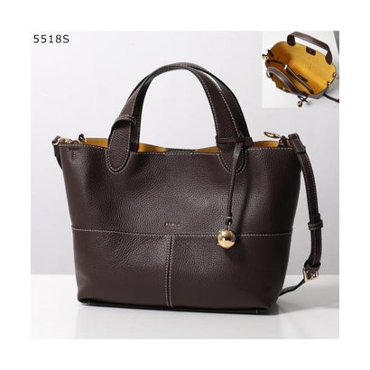 Furla ハンドバッグ PRIMROSE M プリムローズ （5518S/CIOCCOLATO+HONEY）｜詳細画像