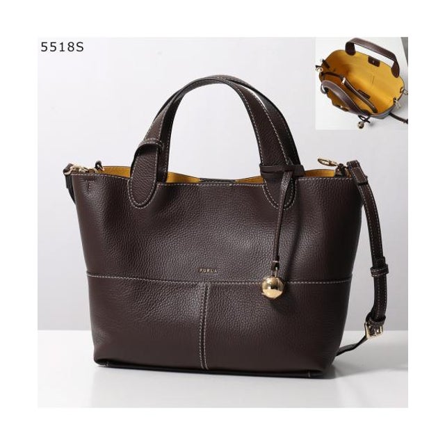 Furla ハンドバッグ PRIMROSE M プリムローズ （5518S/CIOCCOLATO+HONEY）