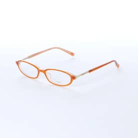 メガネ 眼鏡 アイウェア （オレンジ/クリア）
