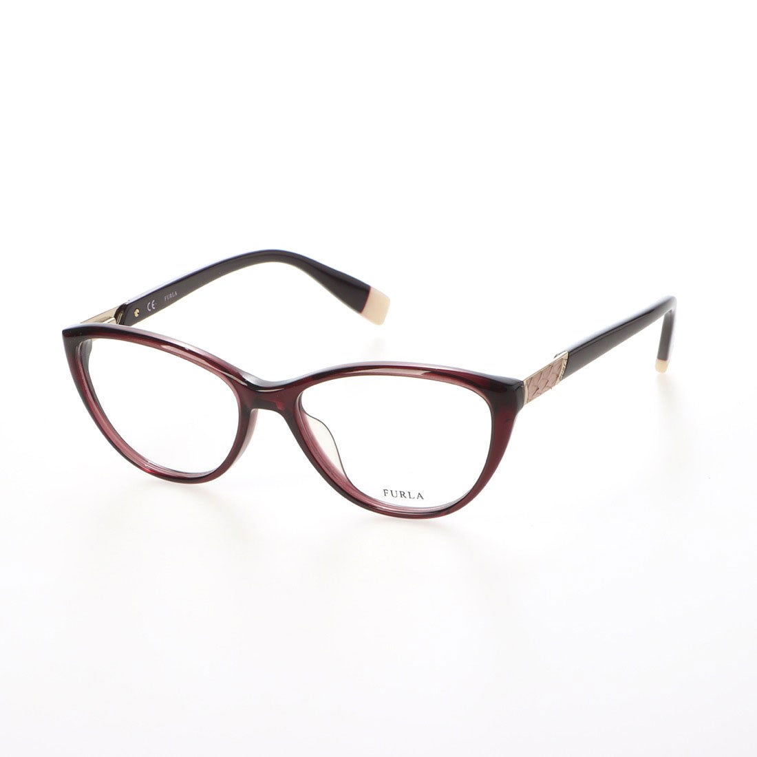 フルラ FURLA メガネ 眼鏡 アイウェア レディース メンズ （ダークレッド） -ファッション通販 FASHION WALKER