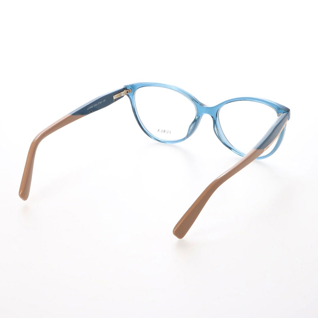 フルラ FURLA メガネ 眼鏡 アイウェア レディース メンズ （クリアブルー）