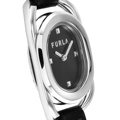フルラ FURLA スタッズ インデックス レディース 時計 WW00008001L1 クォーツ ブラック レザー （ブラック）｜詳細画像