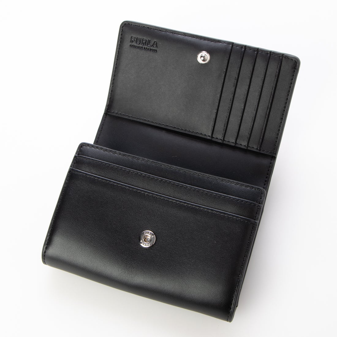 フルラ FURLA 二つ折り財布 （ブラック） -ファッション通販 FASHION