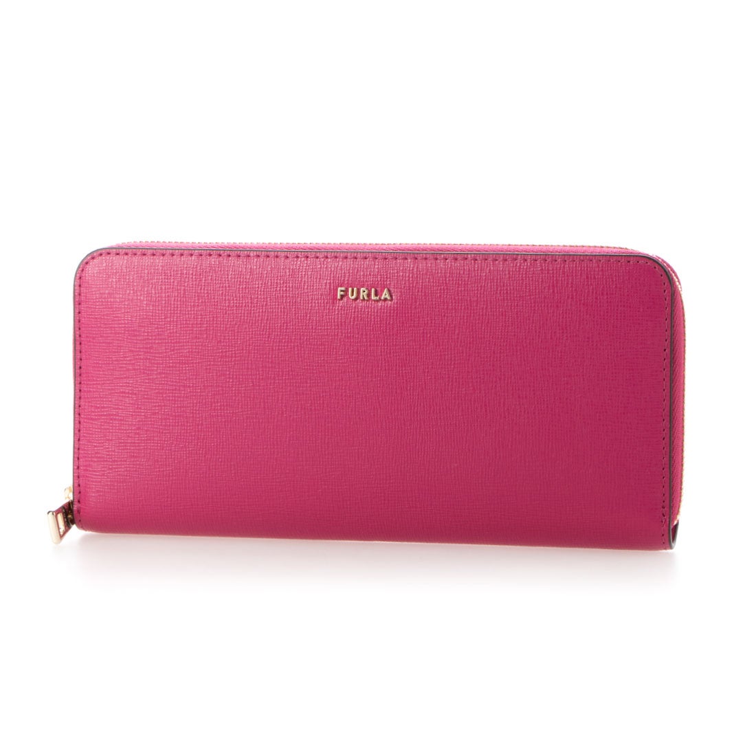 ピンクの長財布。