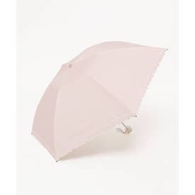 FURLA 晴雨兼用日傘 折りたたみ傘 ハート裾刺繍 1級遮光/遮熱/UV/軽量