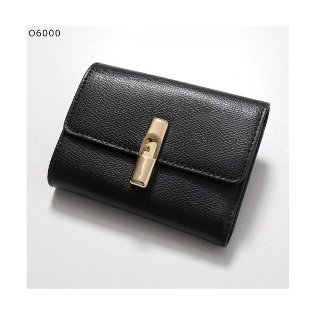 Furla 二つ折り財布 IRIDE S COMPACT WP00564 ARE000 （O6000/NERO-ブラック）