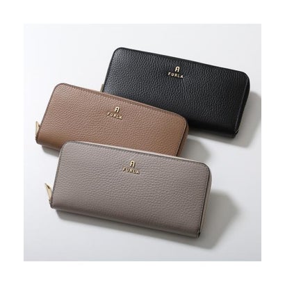 フルラ FURLA Furla ラウンドファスナー長財布 CAMELIA WP00313 HSF000 （O6000/NERO）｜詳細画像
