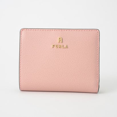 フルラ FURLA 2つ折り財布 カメリア コンパクトウォレット S WP00307 ARE000 5158S （クラウディピンク/バター）｜詳細画像