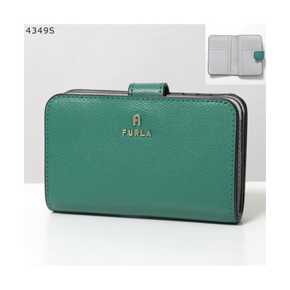 Furla 二つ折り財布 CAMELIA M カメリア （4284S/ESPRESSO/ブラウン）｜詳細画像