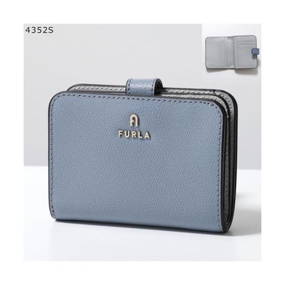 Furla 二つ折り財布 Camelia S WP00315 ARE000 （5001S/CLOUD-BLUE+BUTTER）｜詳細画像