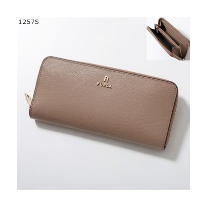 Furla ラウンドファスナー長財布 CAMELIA WP00313 ARE000 （03B00/COGNAC-h/ブラウン）｜詳細画像