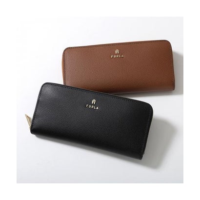 Furla ラウンドファスナー長財布 CAMELIA WP00313 ARE000 （03B00/COGNAC-h/ブラウン）｜詳細画像