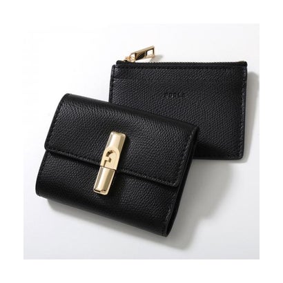 Furla 三つ折り財布 IRIDE S COMPACT イリデ ミニ財布 （O6000/NERO/ブラック）｜詳細画像