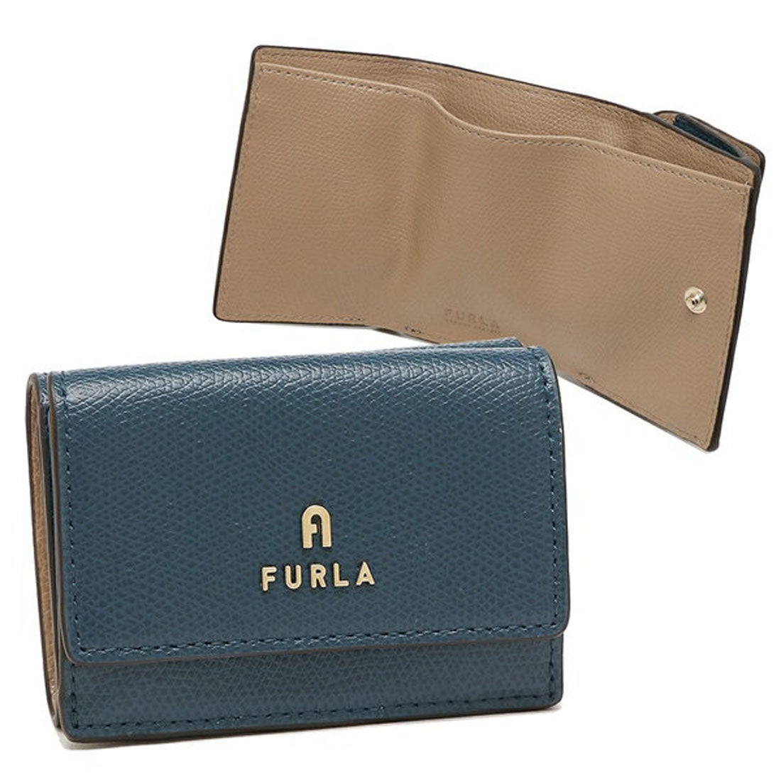 【FURLA】フルラ ミニ財布　ブルー