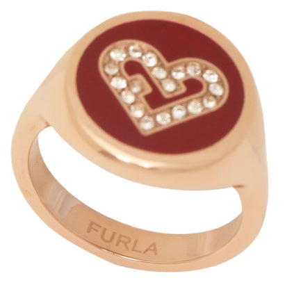 フルラ FURLA 指輪 アクセサリー ハート リング ピンクゴールド レッド レディース FURLA FJ0202RT （PINK GOLD RED）｜詳細画像