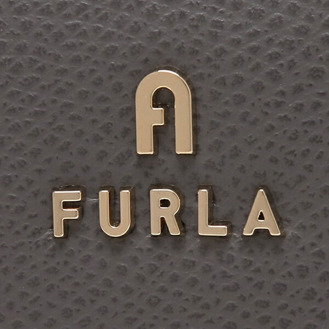 フルラ FURLA 二つ折り財布 カメリア グレー ベージュ レディース