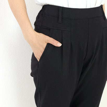 アレッタ ヴィータ Aletta vita 裏起毛極伸びストレッチテーパードパンツ （ブラック）｜詳細画像