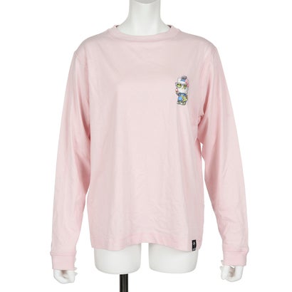 フクスケ fukuske 【MULGA THE ARTIST×サンリオキャラクターズ】 ルームウェア Tシャツ ワンポイント 長袖 (MSS1900) （Cinnamoroll050）｜詳細画像
