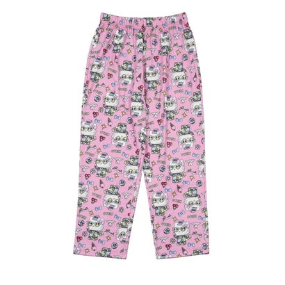 フクスケ fukuske 【MULGA THE ARTIST×サンリオキャラクターズ】 ルームウェア パンツ  (MSS7901B) （HelloKitty150）｜詳細画像