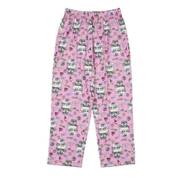 【MULGA THE ARTIST×サンリオキャラクターズ】 ルームウェア パンツ  (MSS7901B) （HelloKitty150）