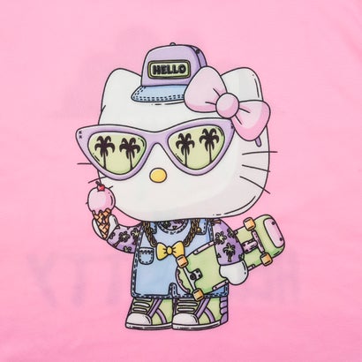 フクスケ fukuske 【MULGA THE ARTIST×サンリオキャラクターズ】 ルームウェア プルオーバー ワンポイント 長袖 (MSS7900) （HelloKitty150）｜詳細画像