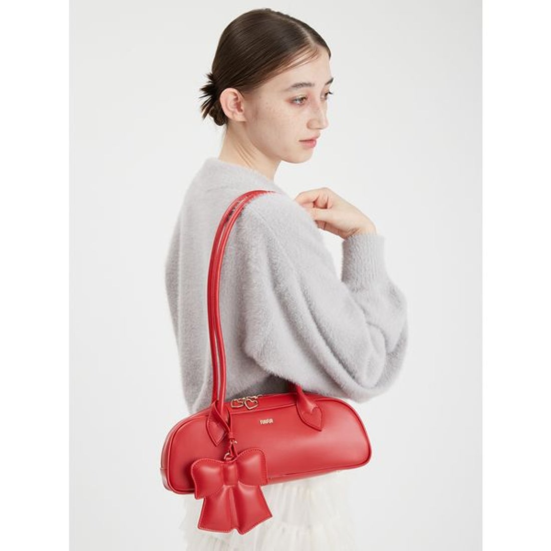 ファーファー FURFUR 【WEB・一部店舗限定カラー】リボンバッグ 