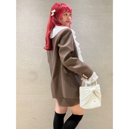 ファーファー FURFUR ツイードヘアピンセット （BLK）｜詳細画像