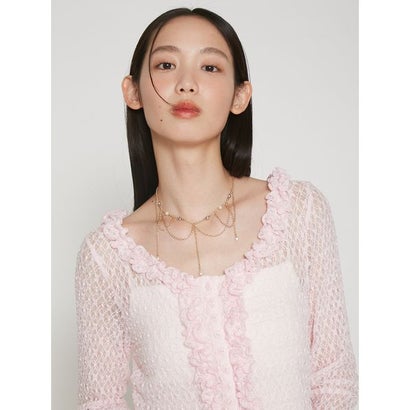 ファーファー FURFUR ハートドロップネックレス （GLD）｜詳細画像