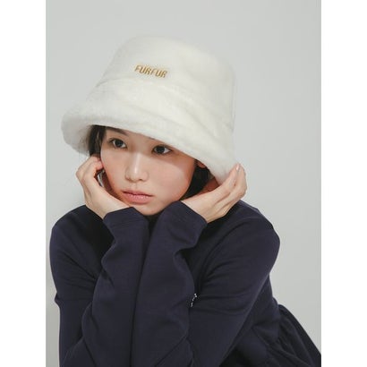 ファーファー FURFUR エコファーバケットハット （IVR）｜詳細画像