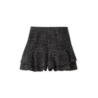 フリルショートパンツ （BLK）｜詳細画像