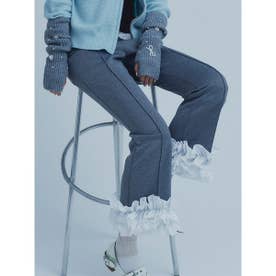 ヘムボリュームフリルカットパンツ （CGRY）