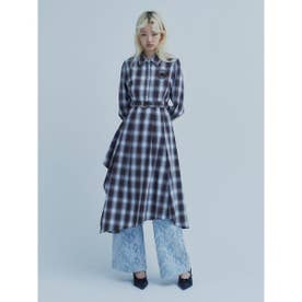 イレギュラーヘムシャツワンピース （BRW）