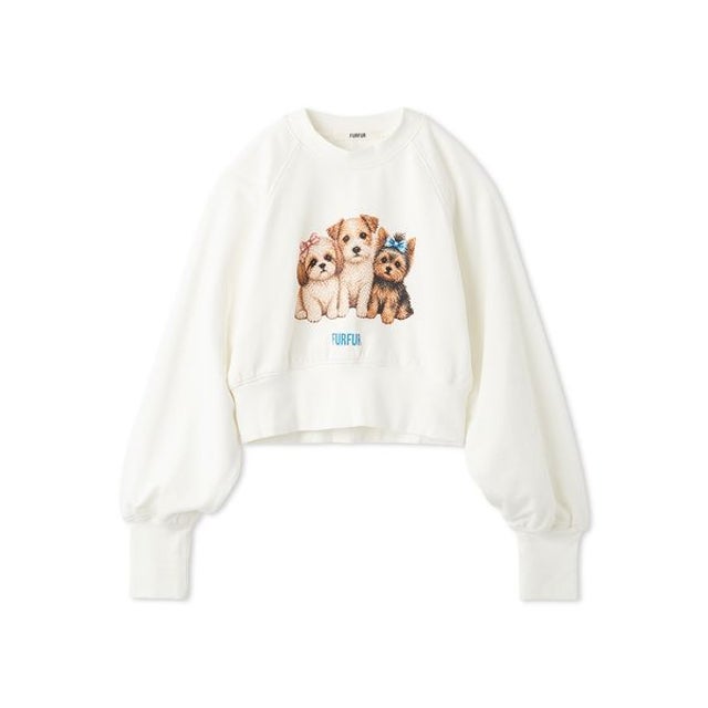 ベストフレンドドッグスウェット （WHT）