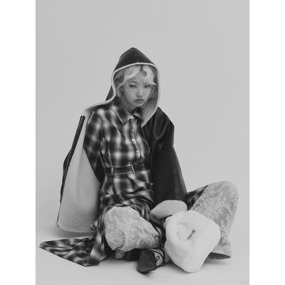 ファーファー FURFUR リバーシブルボンディングフーディーブルゾン （BLK）｜詳細画像