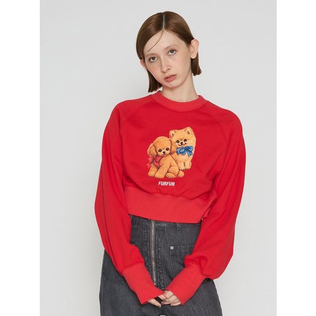 ベストフレンドドッグスウェット （RED）