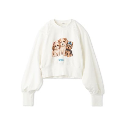 ファーファー FURFUR ベストフレンドドッグスウェット （WHT）｜詳細画像