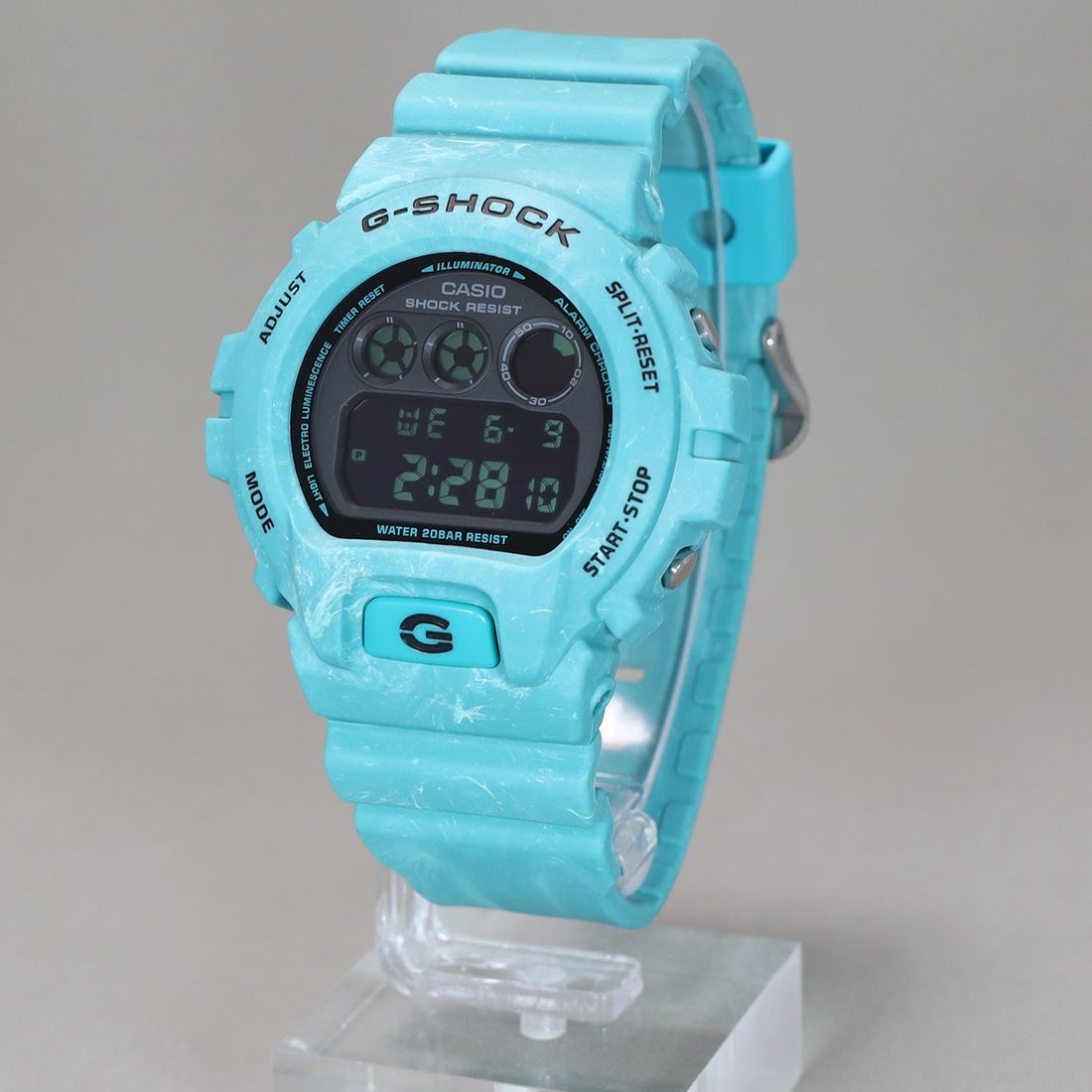G-SHOCK DW-6900WS-2JF ブルー デジタル 腕時計 www.krzysztofbialy.com