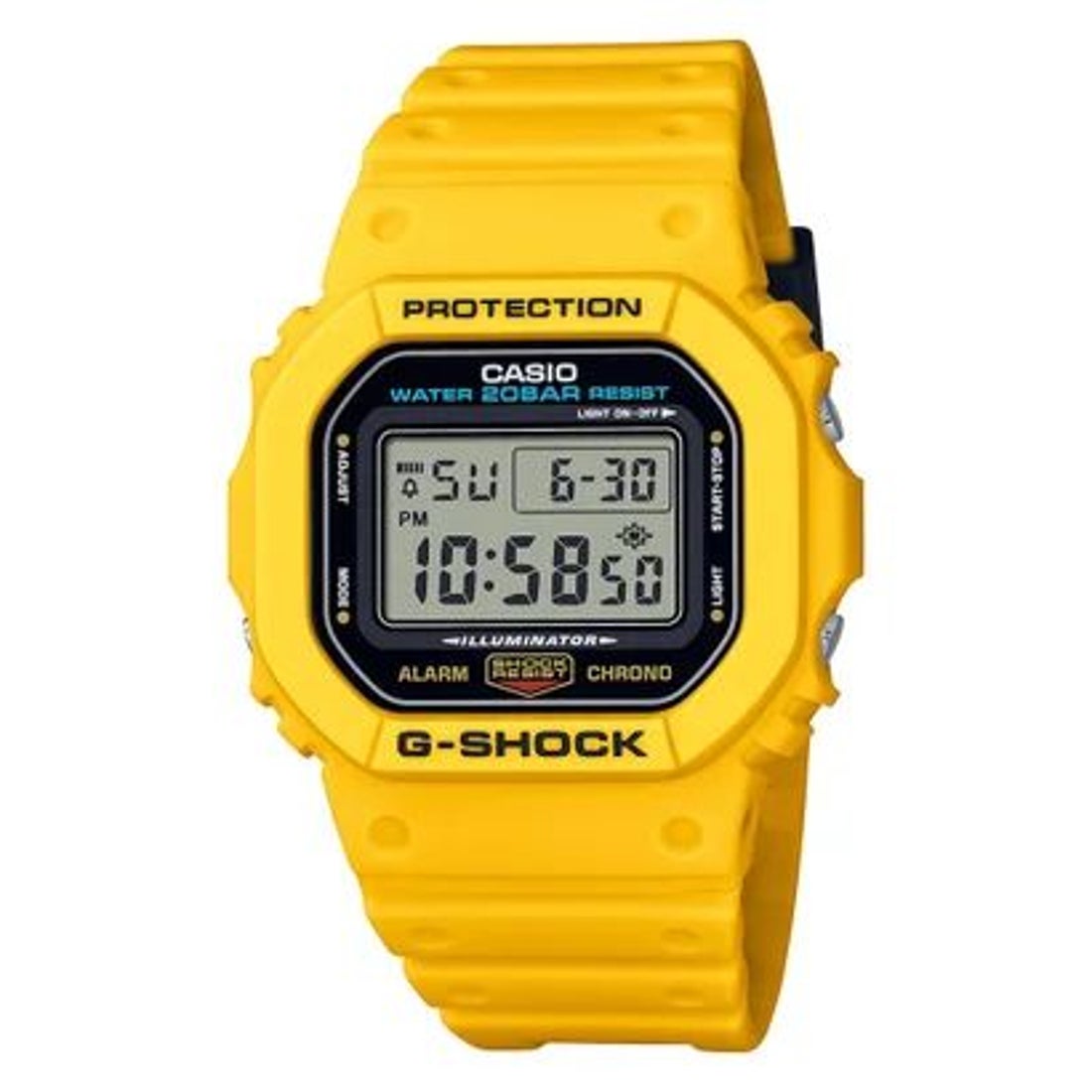 CASIO G-SHOCK DW-5600 イエロー - 腕時計(デジタル)