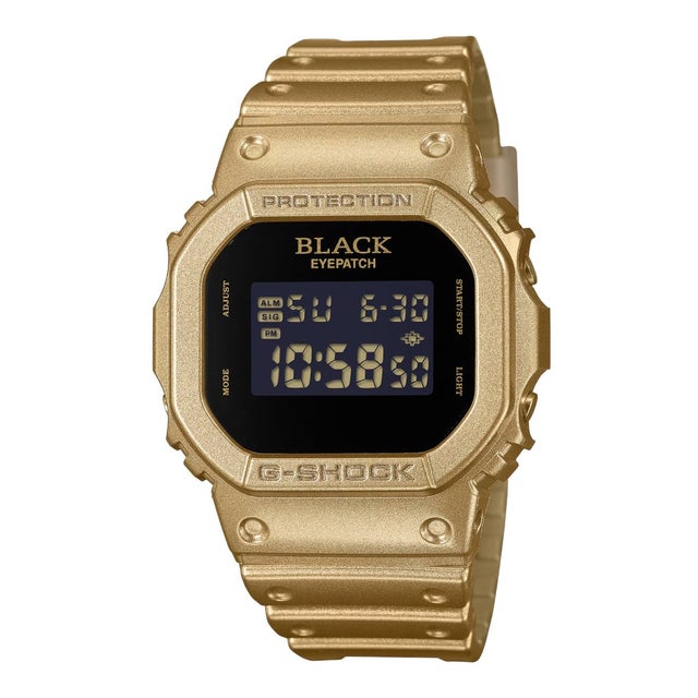 腕時計 BlackEyePatch コラボレーションモデル DW-5600BEP-9JR （GD）